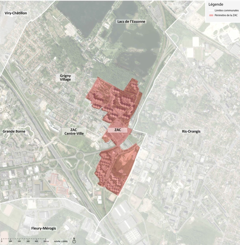 Plan de situation du projet